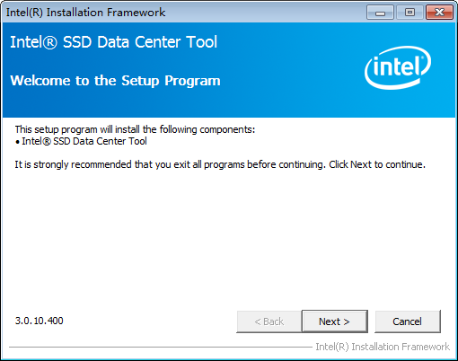 Intel SSD Data Center Tool(英特尔硬盘管理工具)